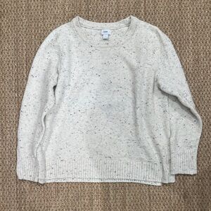 Old Navy Cream Speckled Women's Sweater